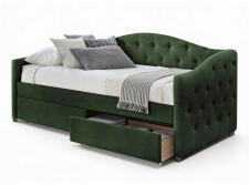 Кровать HALMAR ALOHA темно-зеленый, 90/200