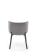 Стул HALMAR K531 серый/черный
