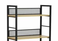 Стеллаж SIGNAL RAW R5 дуб/черный