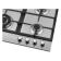 Поверхность газовая WEISSGAUFF HGG 641 XB