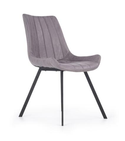 Стул HALMAR K279 серый/черный