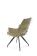 Стул HALMAR K542 оливковый/черный, поворотный