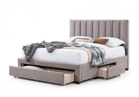 Кровать HALMAR GRACE бежевый, 140/200