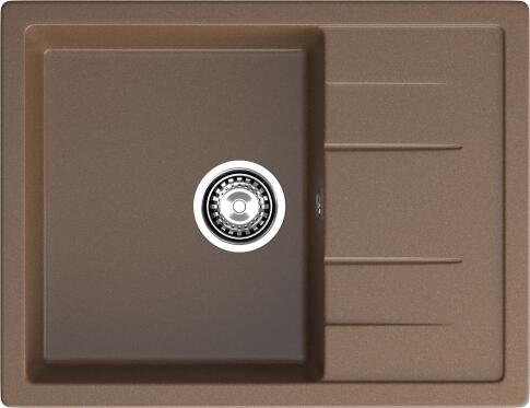 Кухонная мойка GRANFEST QUADRO Q-650L терракот