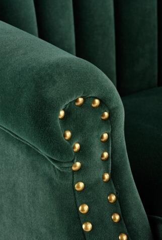 Кресло HALMAR TITAN темно-зеленый/черный