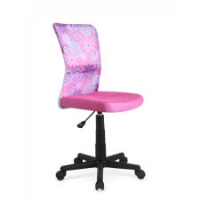 Кресло компьютерное HALMAR DINGO розовый/черный