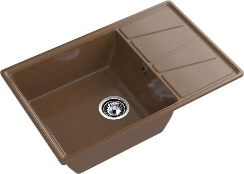Кухонная мойка GRANFEST VERTEX V-780L терракот