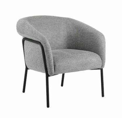 Кресло SIGNAL CLOVER Brego 07 серый/черный