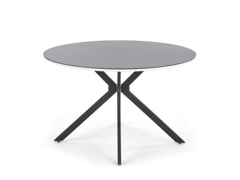 Стол обеденный HALMAR AVELAR черный/белый 120