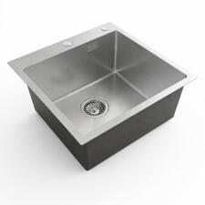 Кухонная мойка из нержавейки BLANTEK LS-5050ST Stone texture