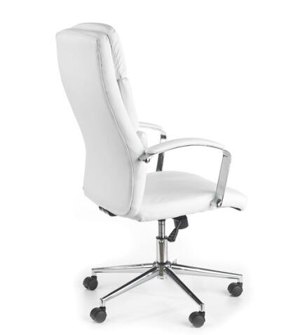 Кресло компьютерное HALMAR AURELIUS белый/хром