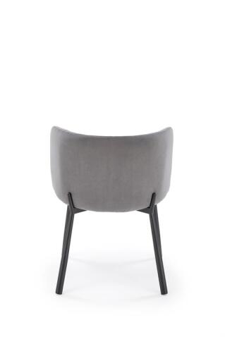 Стул HALMAR K531 серый/черный