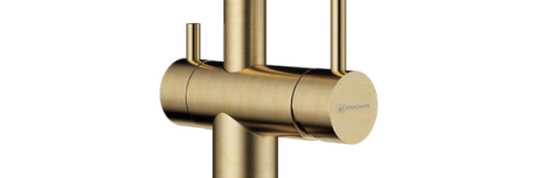 Смеситель для кухни Omoikiri Yamada-AB античная латунь