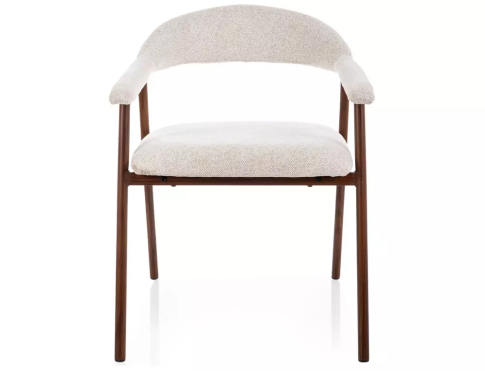 Стул SIGNAL LAGOS D Raven 22 бежевый/орех