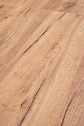 Стол обеденный HALMAR TIAGO дуб крафт/черный 140-220/80