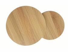 Комплект SIGNAL HOLA (2 стола журнальных) дуб/черный Комплект SIGNAL HOLA (2 стола журнальных) дуб/черный