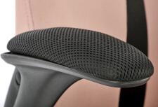 Кресло компьютерное HALMAR BLOOM розовый/черный