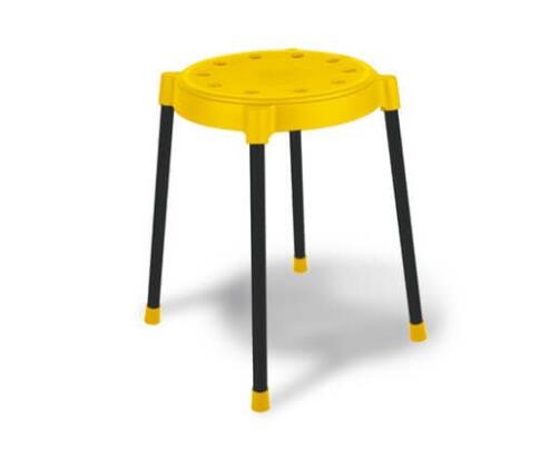 Табурет Sheffilton SHT-S36 артикул Т-36 желтый/черный (ЗАКАЗ КРАТНО 4 ШТ)