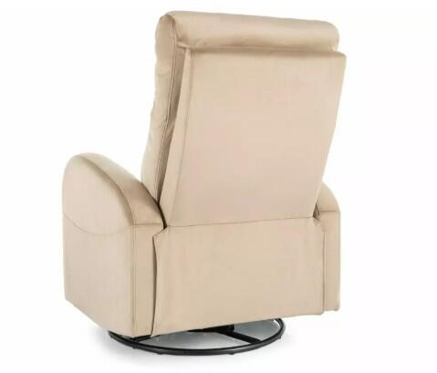 Кресло SIGNAL OLIMP Velvet Bluvel 28 раскладное, бежевый