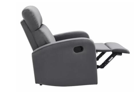 Кресло SIGNAL MARS Velvet Bluvel 14 раскладное, серый