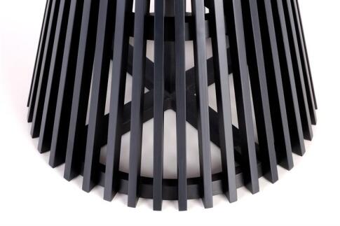 Стол обеденный HALMAR MIYAKI дуб натуральный/черный 120