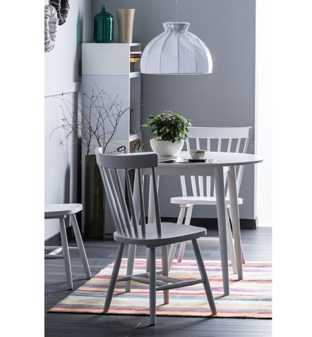 Стол обеденный SIGNAL LARSON белый/белый 90