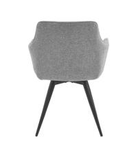 Стул SIGNAL BALLO Brego 18 серый/черный