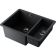 Кухонная мойка Omoikiri Kata 55-2-U-BL Artgranit/черный