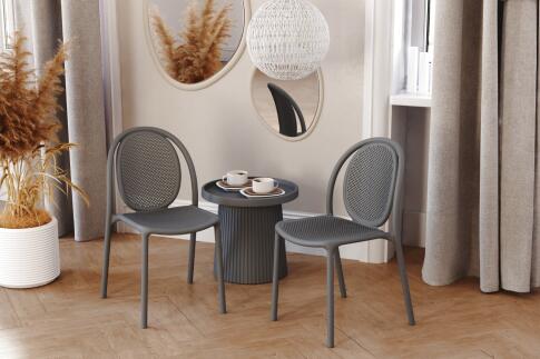 Стул Sheffilton SHT-S172 темно-серый