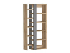 Стеллаж SIGNAL COMBO дуб вотан/антрацит 165/80