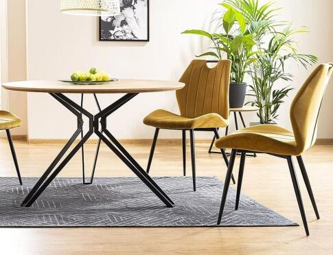 Стул SIGNAL ARCO Velvet Bluvel 68 карри/черный