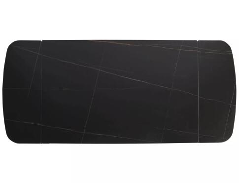 Стол обеденный SIGNAL SENTO черный/черный 120-180/80