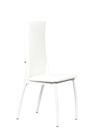 Стул ВВР Оскар белый крокодил/белый, экокожа