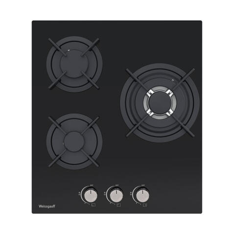 Поверхность газовая WEISSGAUFF HGG 451 BGh Nano Glass