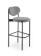 Стул барный HALMAR H108 серый