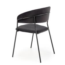 Стул HALMAR K426 черный/черный