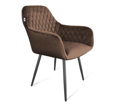 Стул Sheffilton SHT-ST38/S95-1 кофейный ликер/черный муар