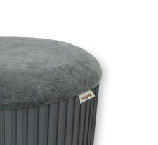 Банкетка Sheffilton SHT-B24 графит/темно-серый