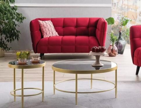 Диван SIGNAL CASTELLO 2 Velvet Bluvel 59 бордовый/венге