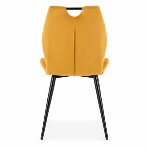 Стул SIGNAL ARCO Velvet Bluvel 68 карри/черный