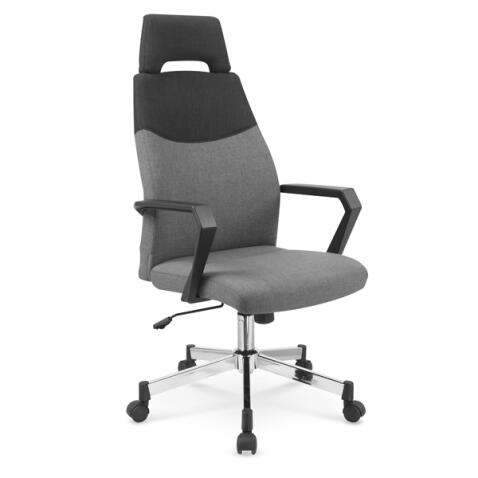 Кресло компьютерное HALMAR OLAF черный/серый