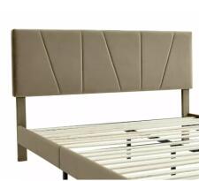 Кровать SIGNAL SAVANA Velvet Bluvel 28 бежевый, 120/200