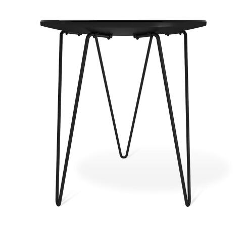 Стол журнальный Sheffilton SHT-CT27 амарантовый/черный муар