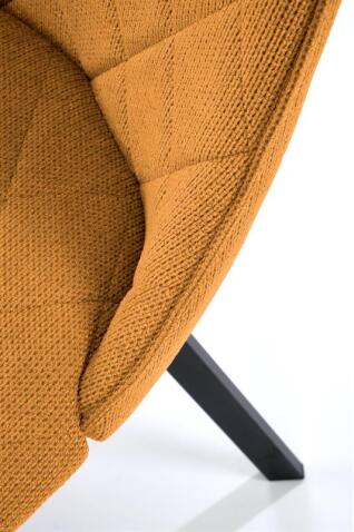 Стул HALMAR K561 горчичный/черный