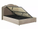 Кровать SIGNAL FLORENCJA Velvet Bluvel 40 темно-бежевый 140/200
