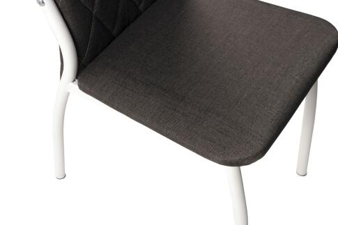 Стул ВВР Румба Бурый/белый, рогожка