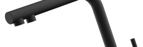 Смеситель для кухни Omoikiri Nakagawa 2 Plus-BL черный