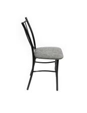 Стул ВВР Трилогия серый/черный, рогожка