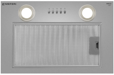Вытяжка кухонная MEFERI INBOX45IX LIGHT