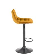 Стул барный HALMAR H95 горчичный/черный